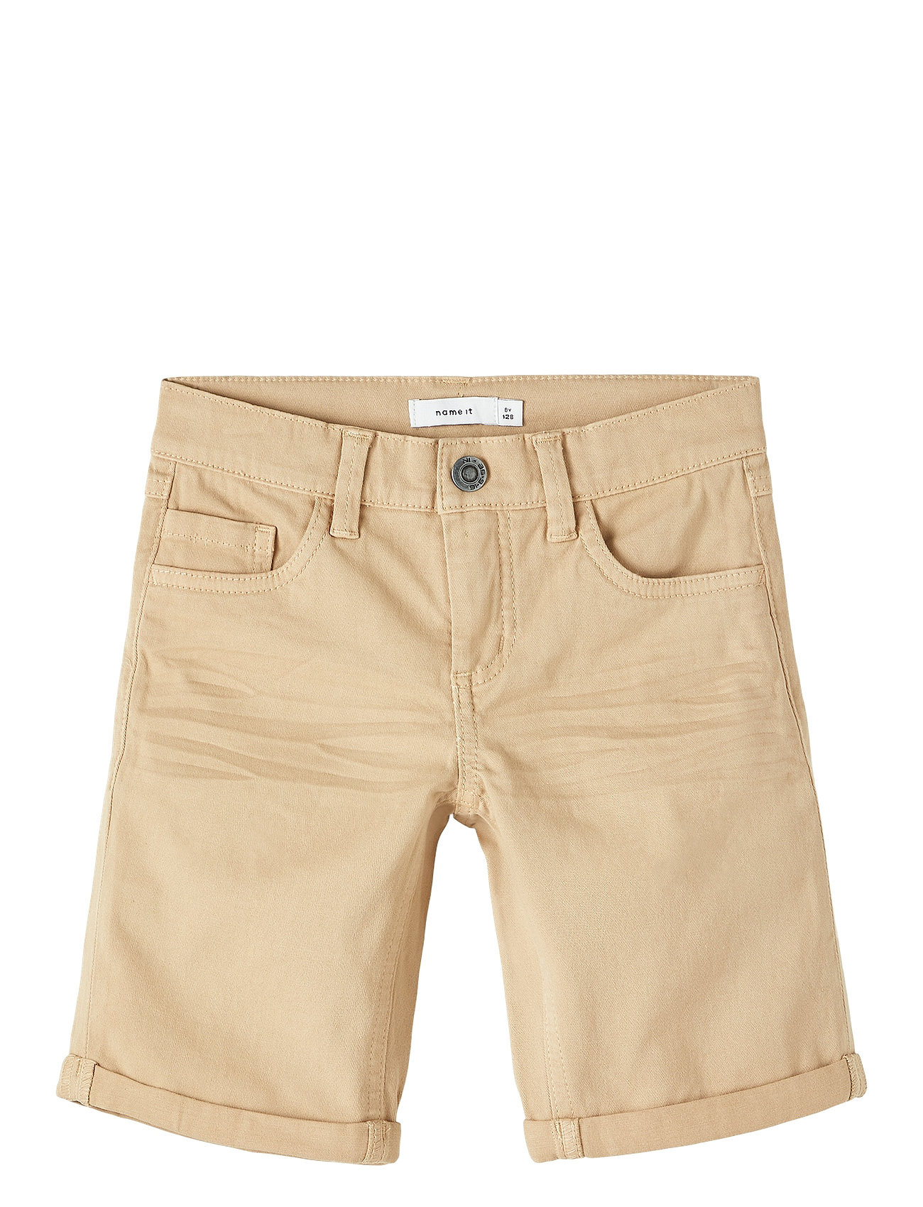Nkmsilas Isak L Tw Shorts 9587-Mf T Noos Beige Name It