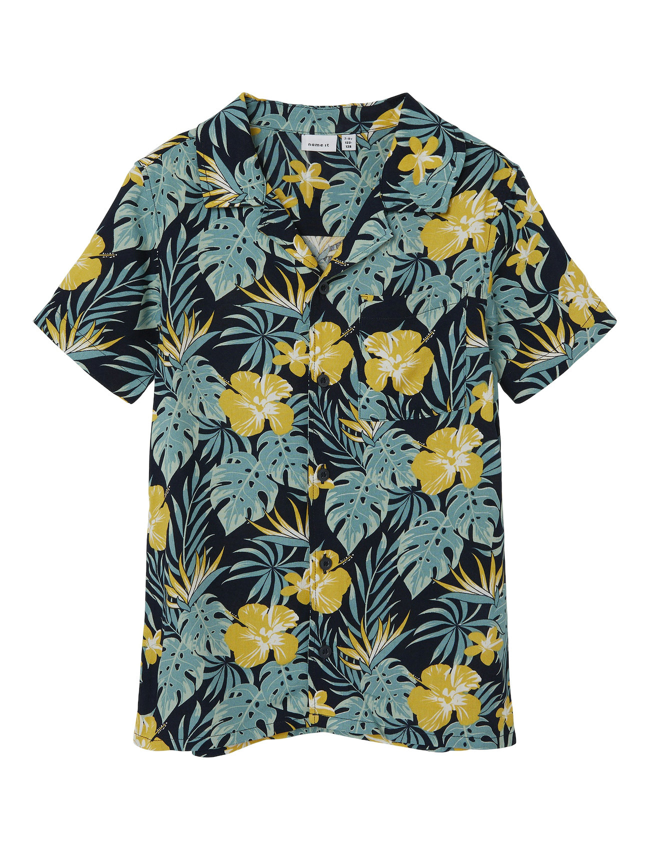 Nkmferane Ss Shirt Box Patterned Name It 59347