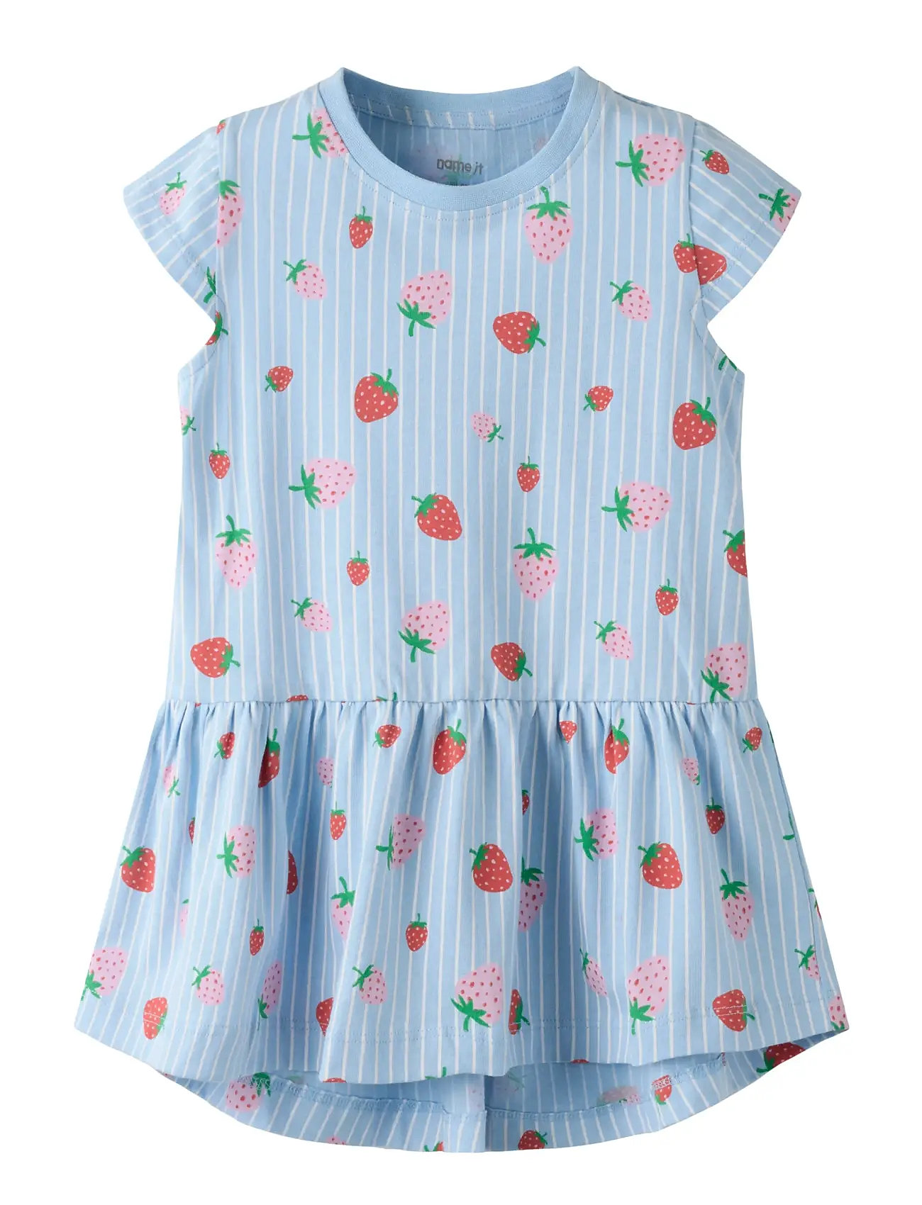 NAME IT Nmfvigga Capsl Kleid F1 Noos Blau - 104 - Kinder