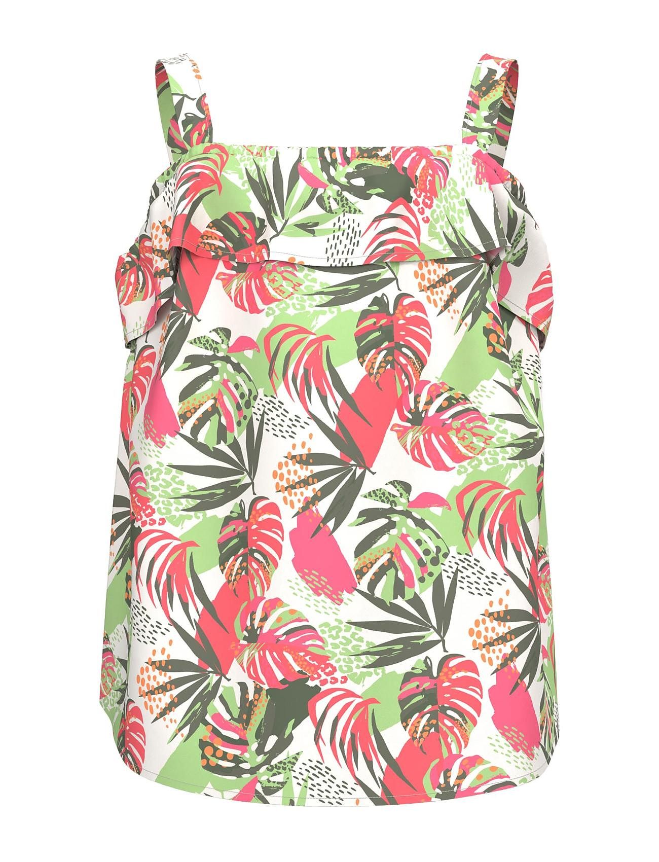 Nkfvinaya Flounce Strap Top Fff Patterned Name It