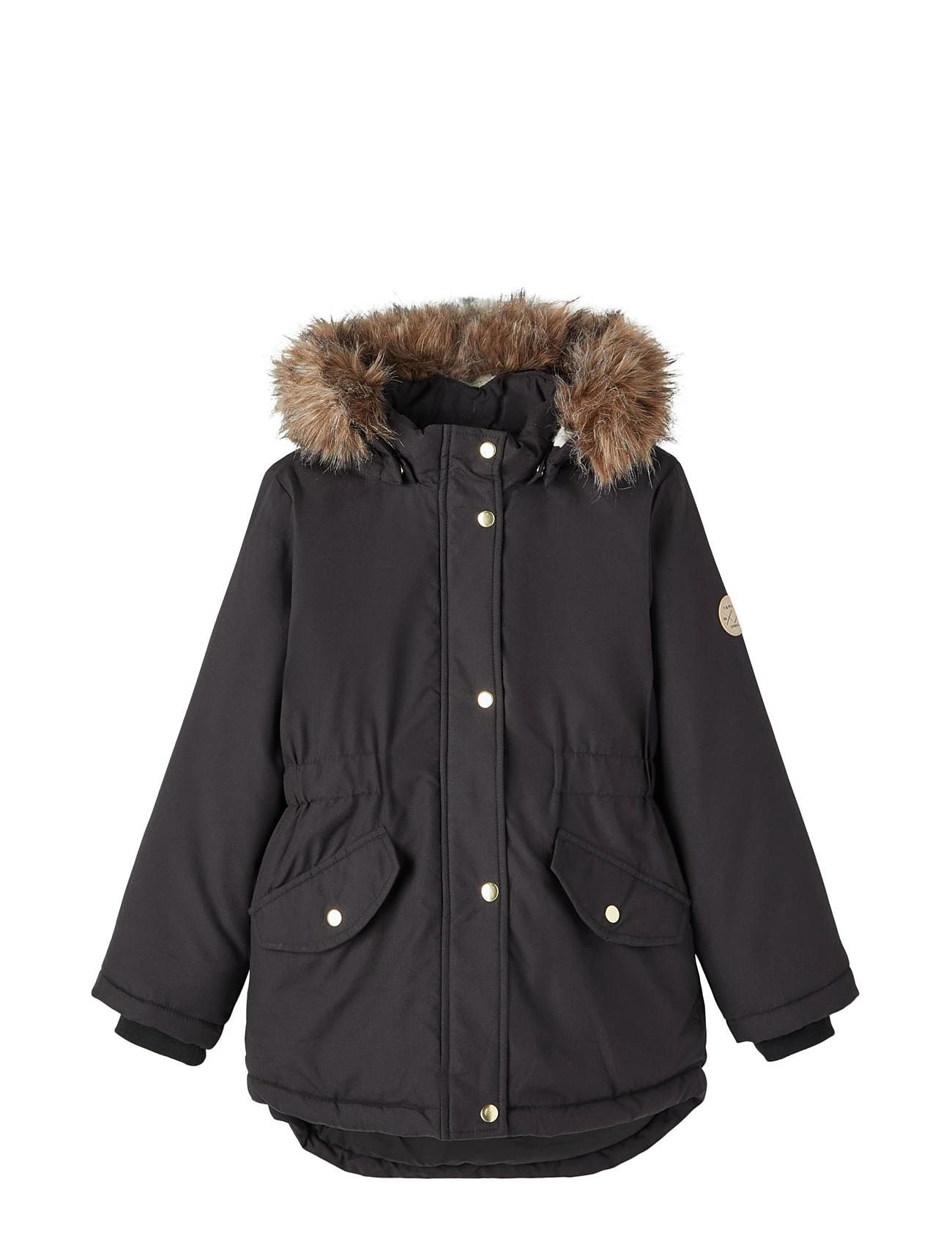 Nkfmarlin Parka Jacket Pb Fo Black Name It