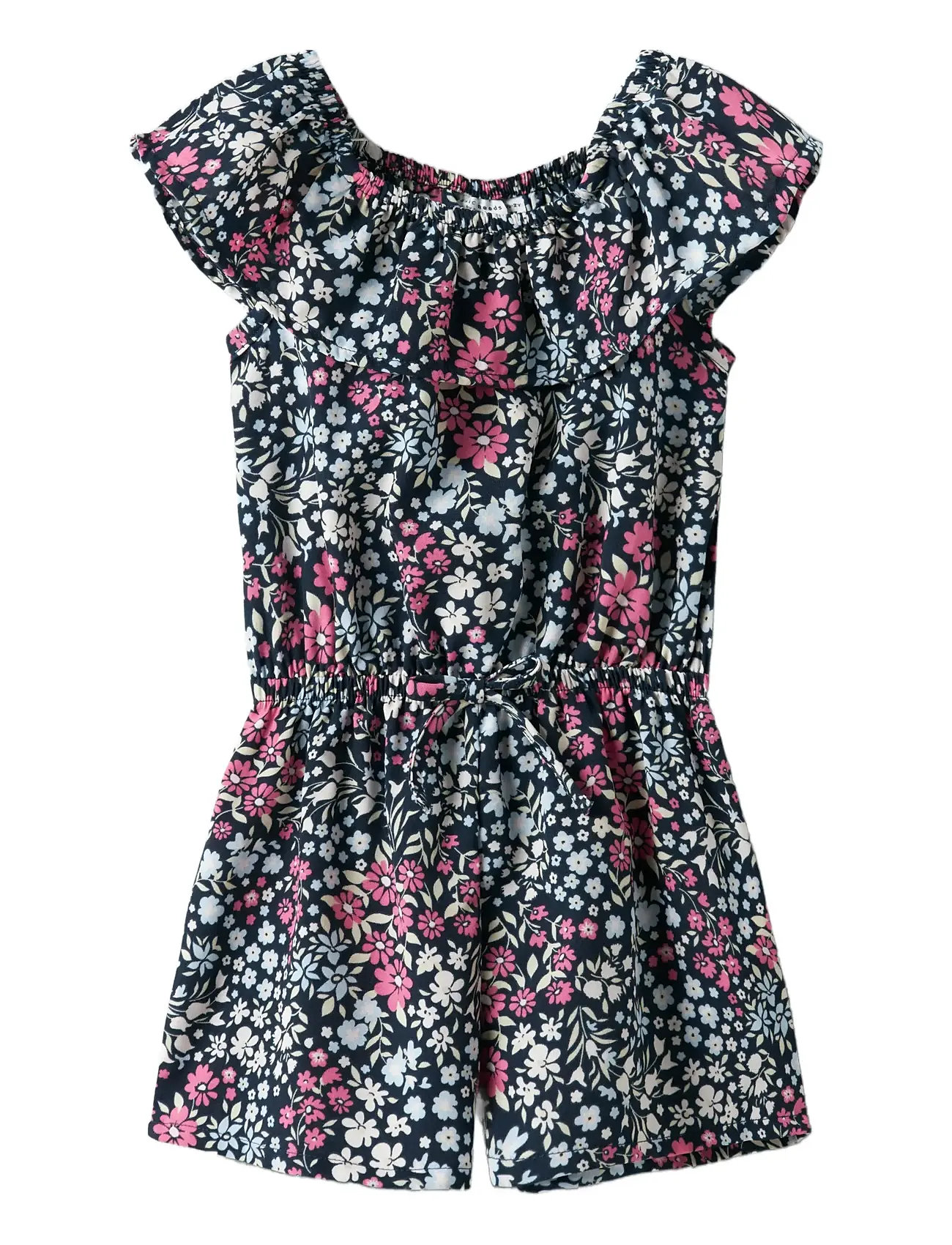 name it Nmfvinaya Ss Playsuit Hhh, 98, Black > Jumpsuits, Børn