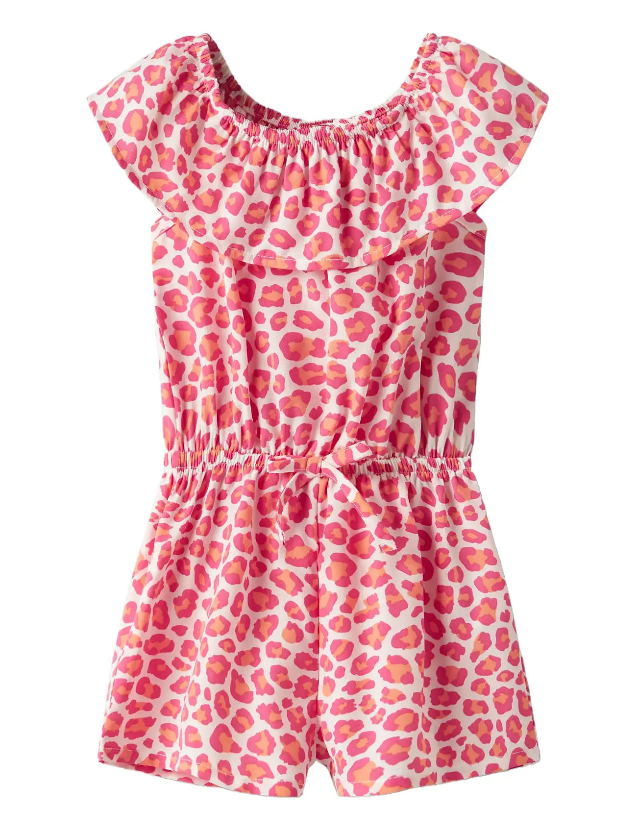 name it Nmfvinaya Ss Playsuit Hhh, 98, Red > Jumpsuits, Børn