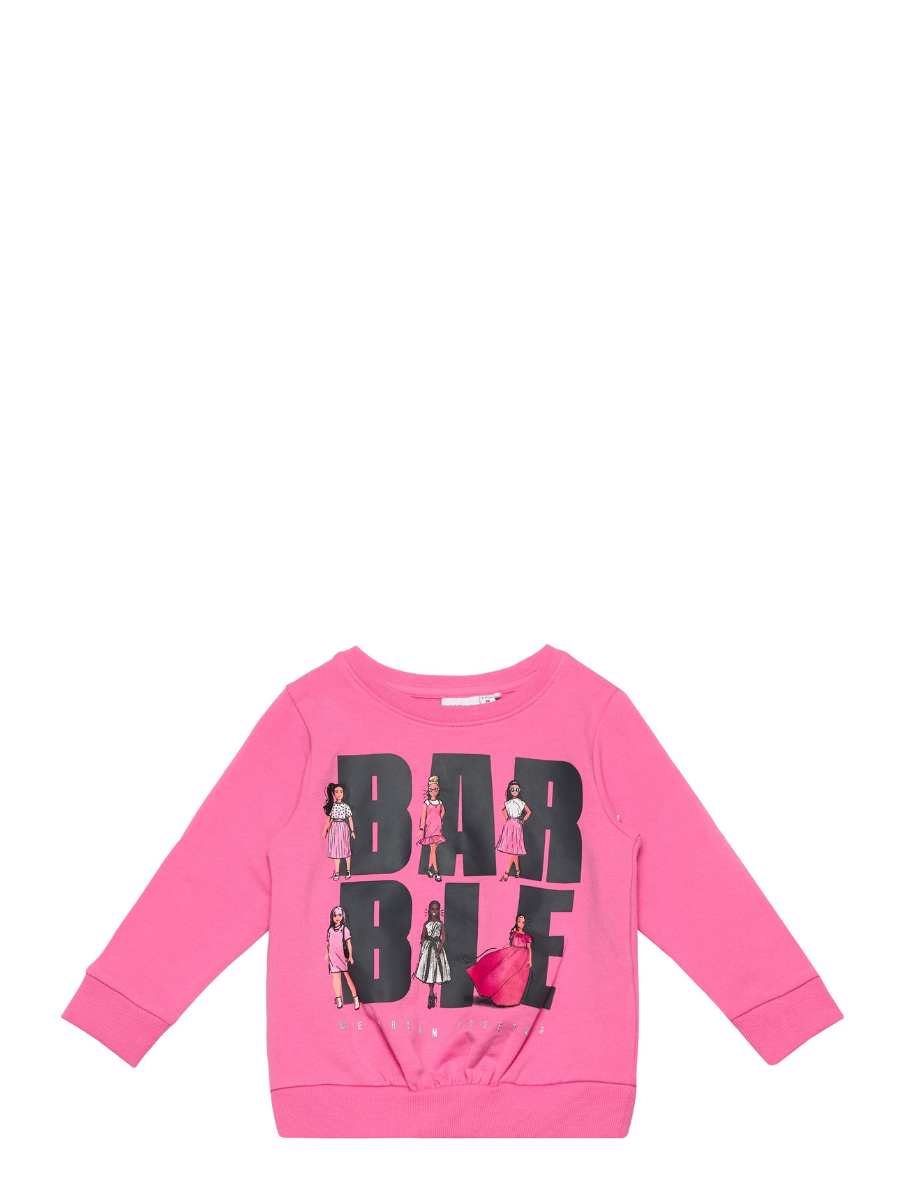 Nmfalma Barbie Sweat Bru Box Sky Tops Sweatshirts & Hoodies Sweatshirts Pink Name It