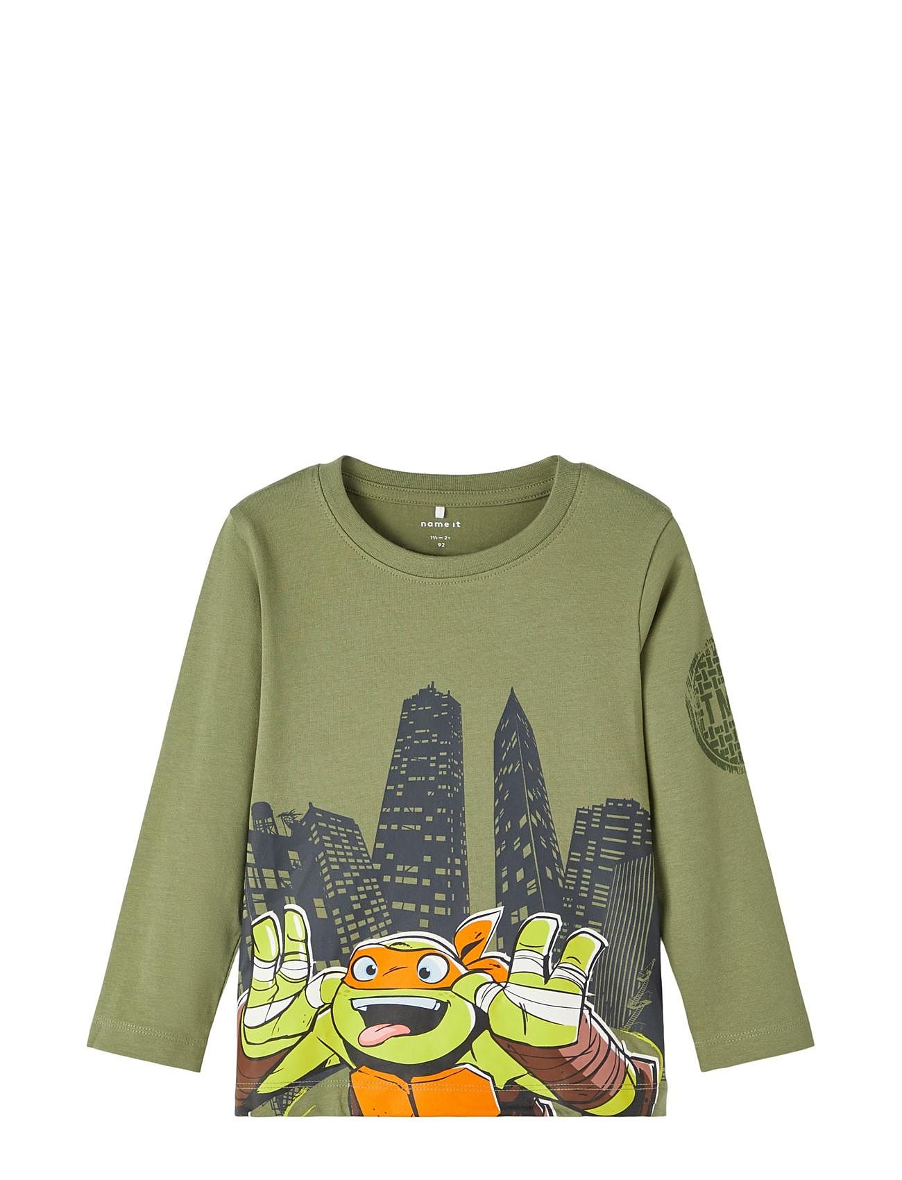 name it Nmmabel Ls t-shirts Tmnt - Long-sleeved Vde Top