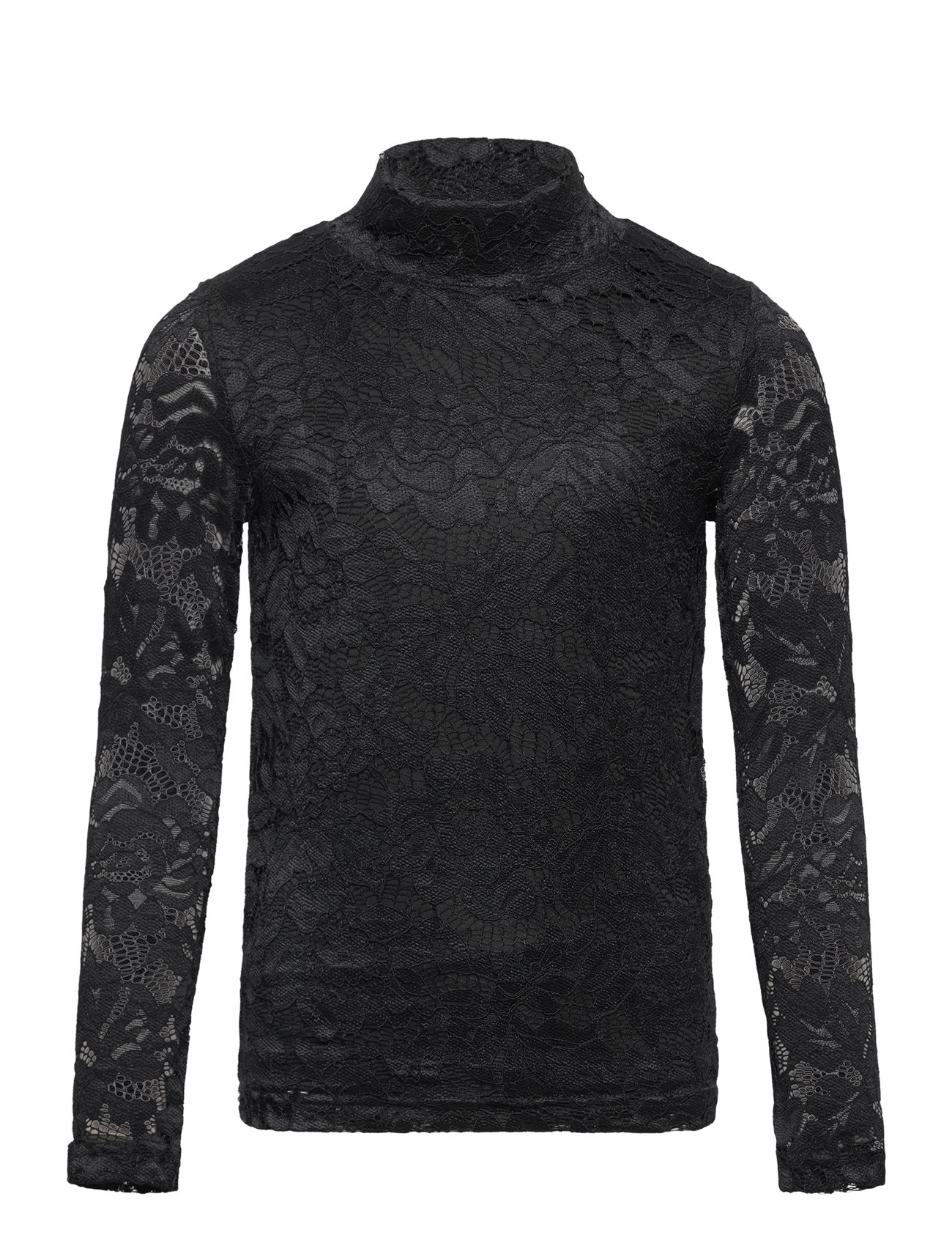 Nkfrydia Ls Mock Neck Ls Top Black Name It