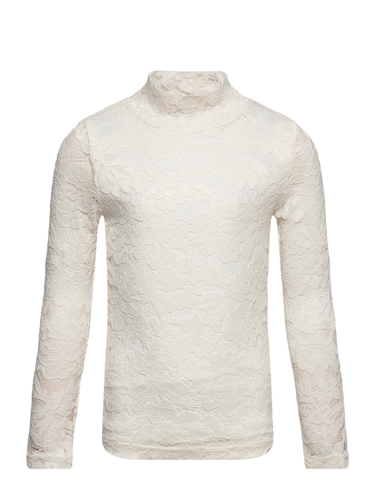 Nkfrydia Ls Mock Neck Ls Top Cream Name It