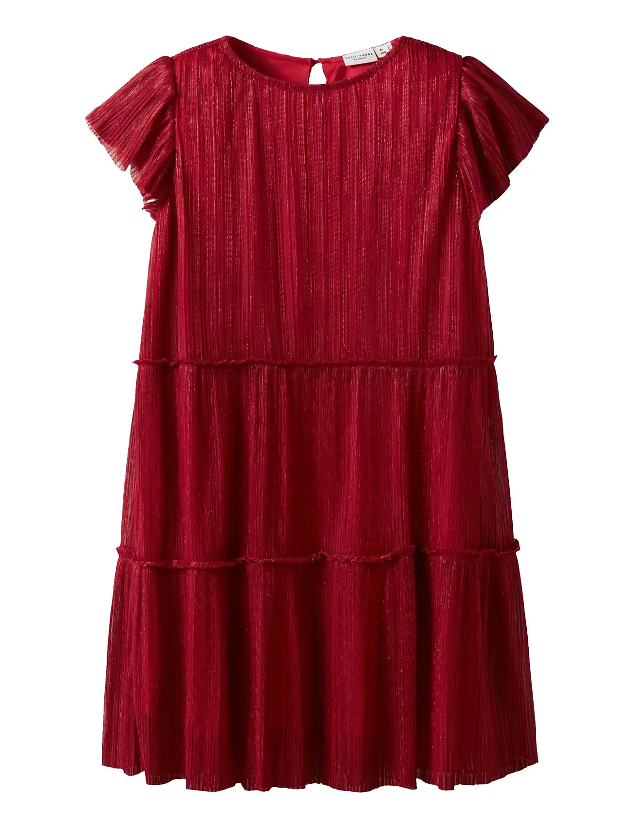 NAME IT Nkfviviun Capsl Kleid Rot - 122 - Kinder
