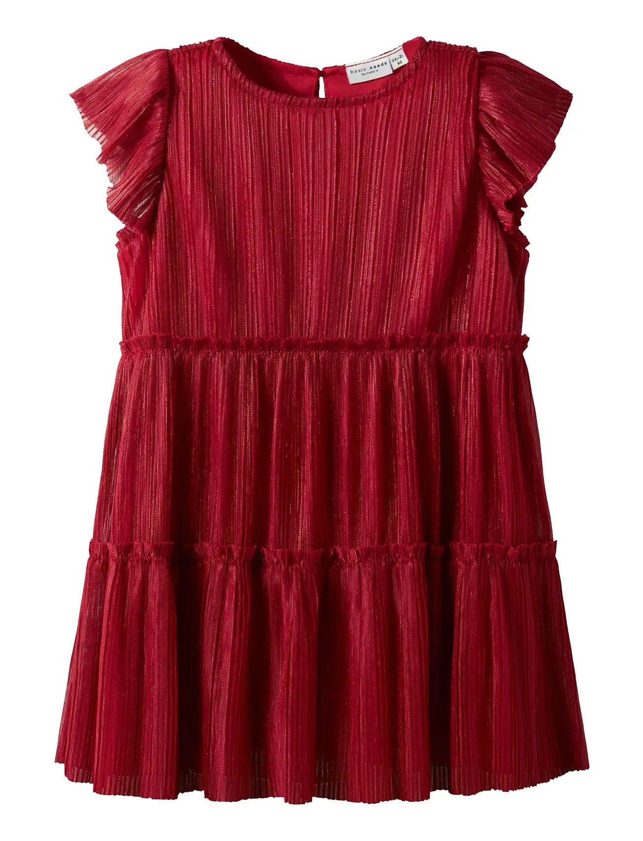 NAME IT Nmfviviun Capsl Kleid Rot - 86 - Kinder