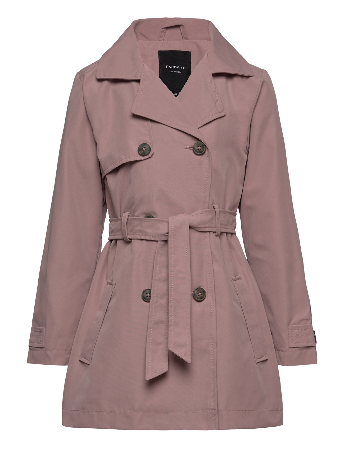 Nkfmadelin Trench Coat Purple Name It