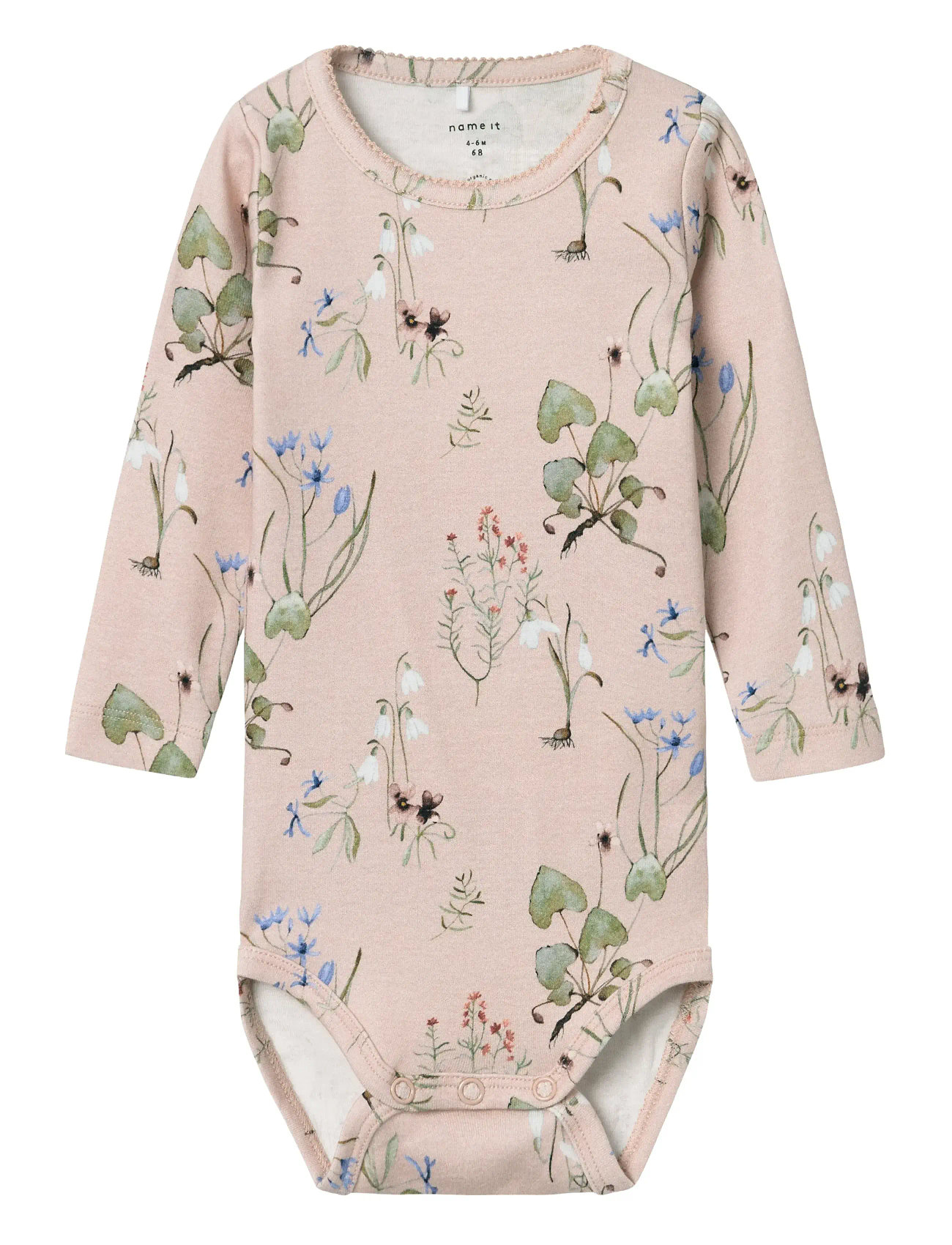 Nbfbossa M Ls Body Pink Name It