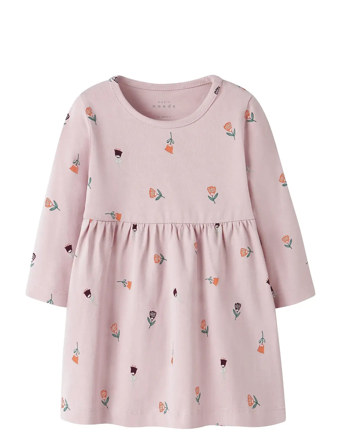 name it Nbfvandora Ls Dress Box, 50, Pink, Fritidskjoler > Fritidskjoler Med Lange Ærmer, Børn
