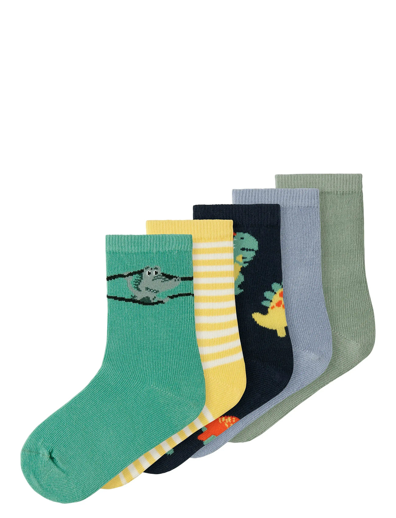 NAME IT Nmmvagn 5P Socke Patterned - 19-21 - Kinder