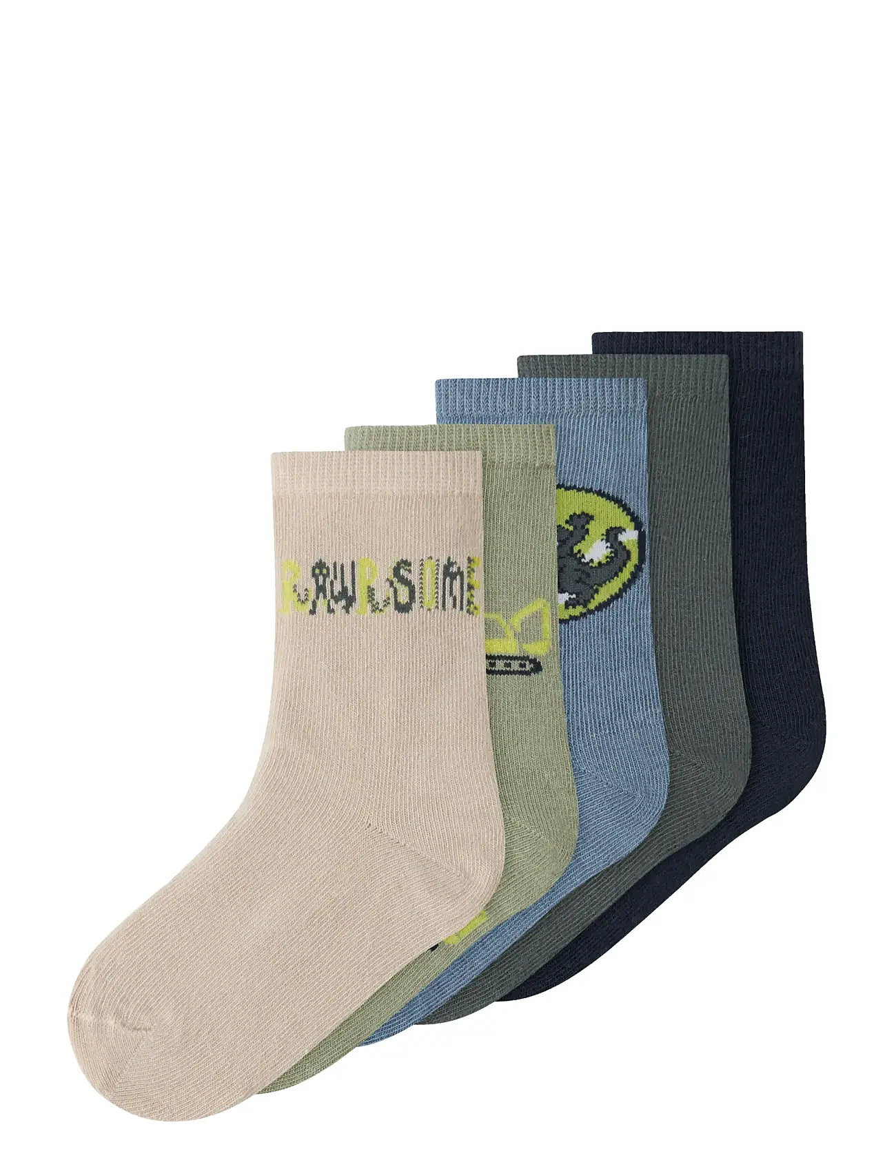 NAME IT Nmmvagn 5P Socke Grau - 31-33 - Kinder