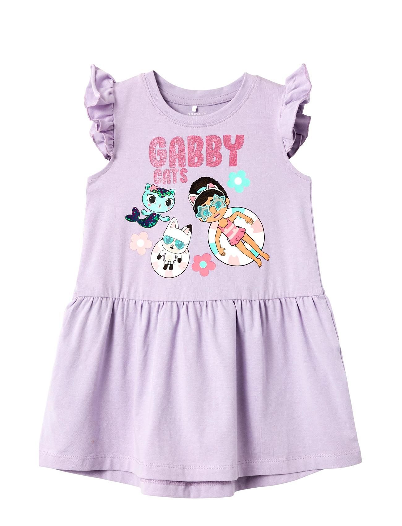 Nmfmemma Gabby Capsl Dress Bfu Purple Name It