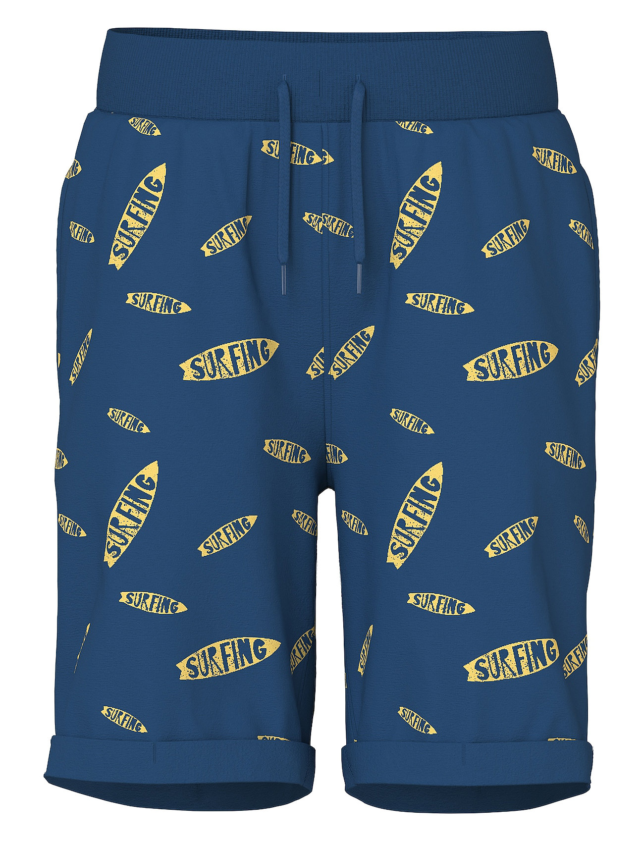 Nkmkaje Long Swe Shorts Unb Pb Blue Name It