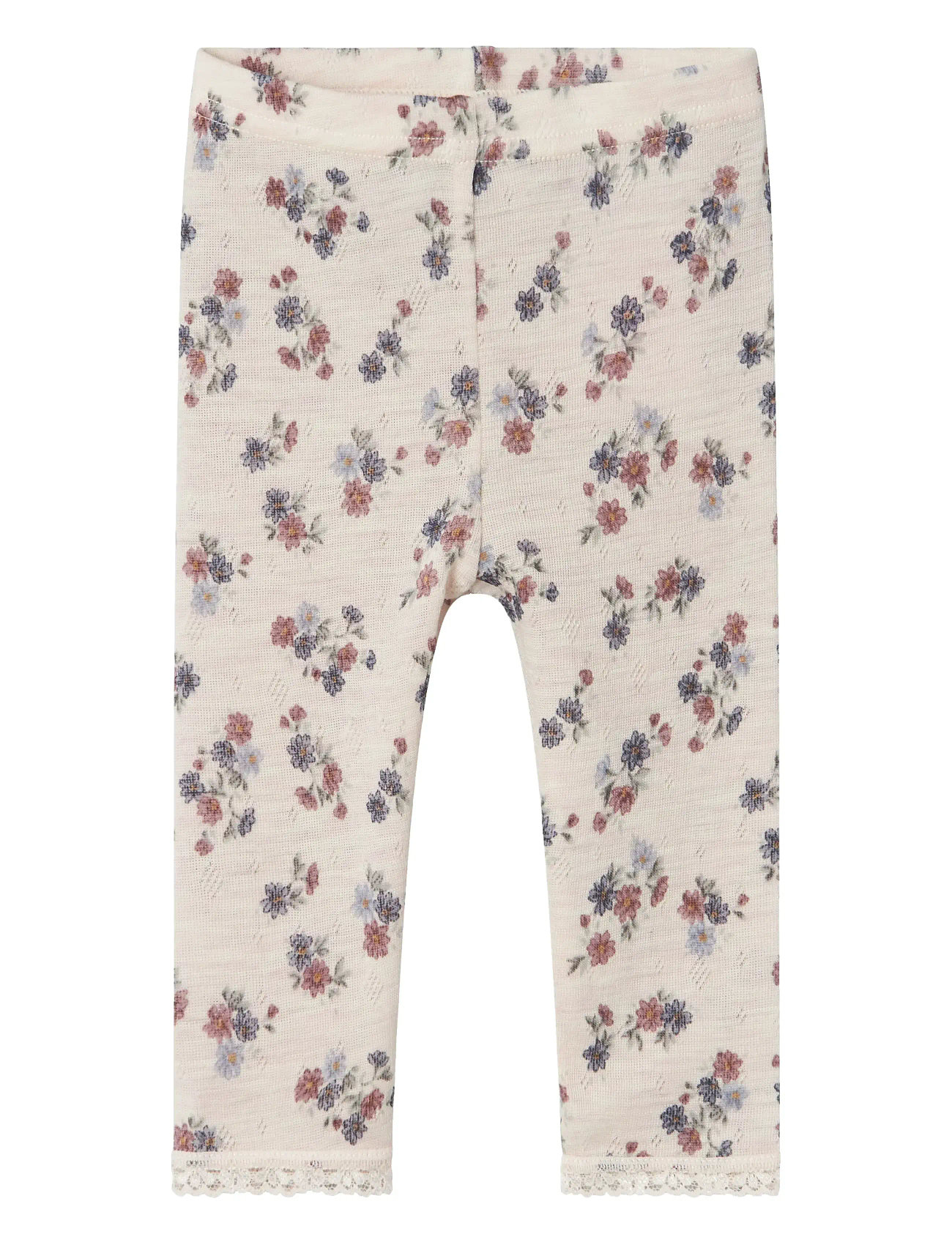 Nbfwang Wool Needle Legging Noos Pink Name It