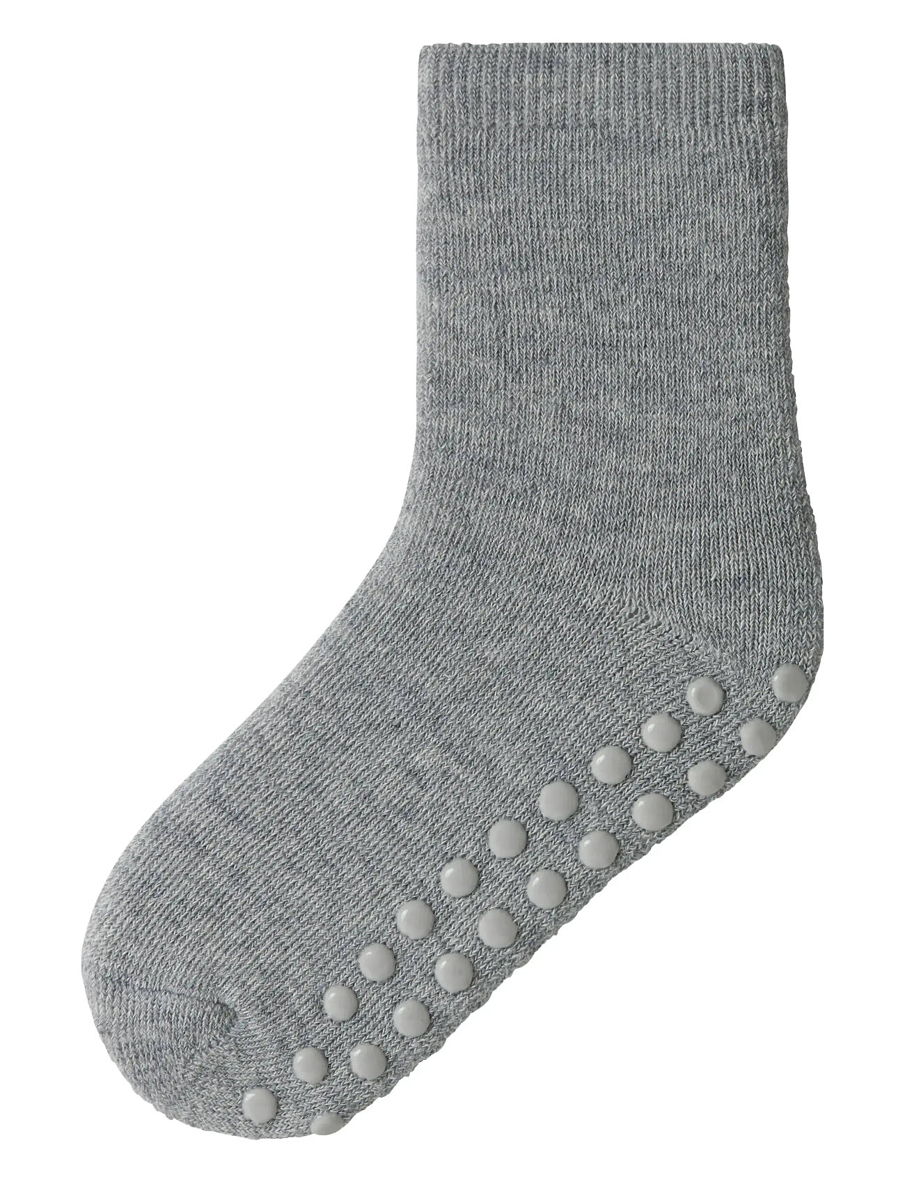 NAME IT Nmfwaksi Wo/Bl Terry Socke W/Non Skid Grau - 19-21 - Kinder