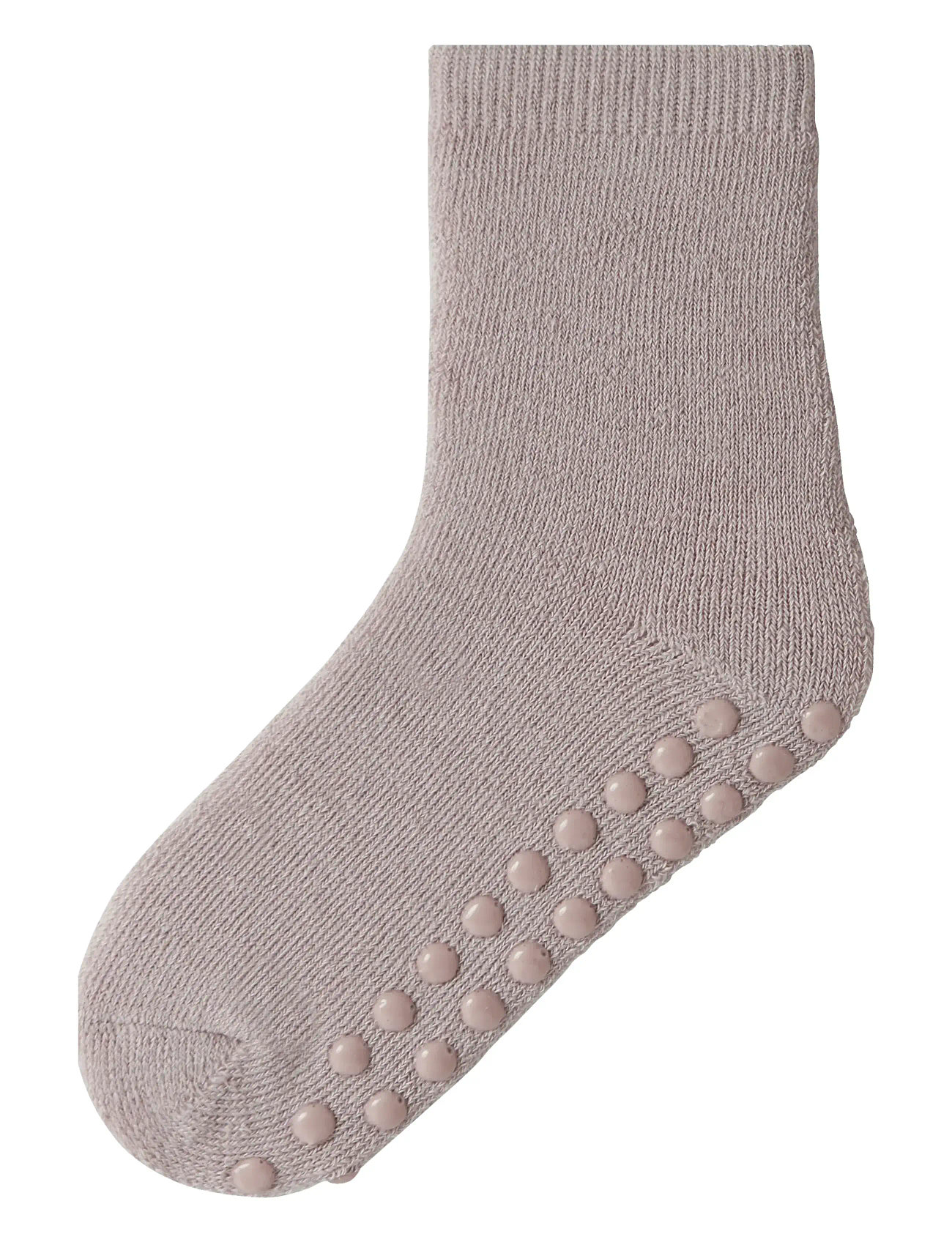 NAME IT Nmfwaksi Wo/Bl Terry Socke W/Non Skid Beige - 28-30 - Kinder