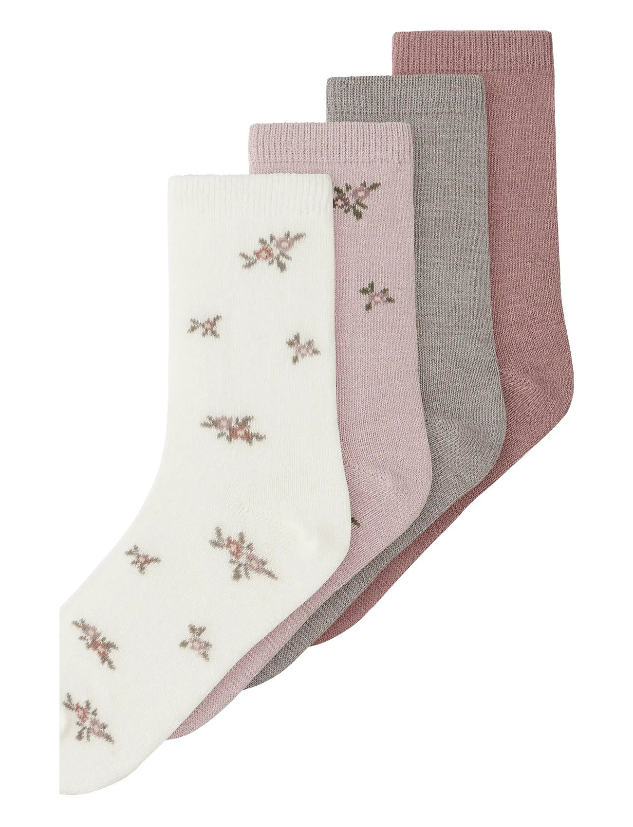 NAME IT Nkfwak Wo/Bl 4P Socke Patterned - 34-36 - Kinder