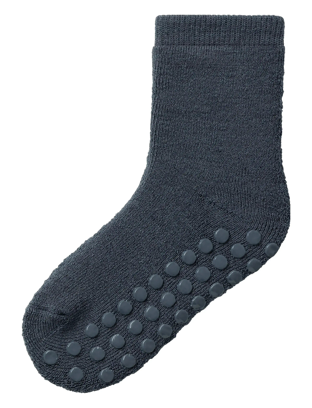 NAME IT Nmmwaksi Wo/Bl Terry Socke W/Non Skid Blau - 19-21 - Kinder
