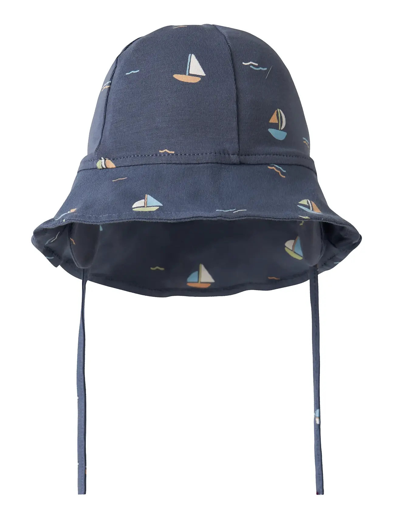 name it Nbmvroels Sunhat Box, 34-39, Navy, Tilbehør > Solhatte, Børn