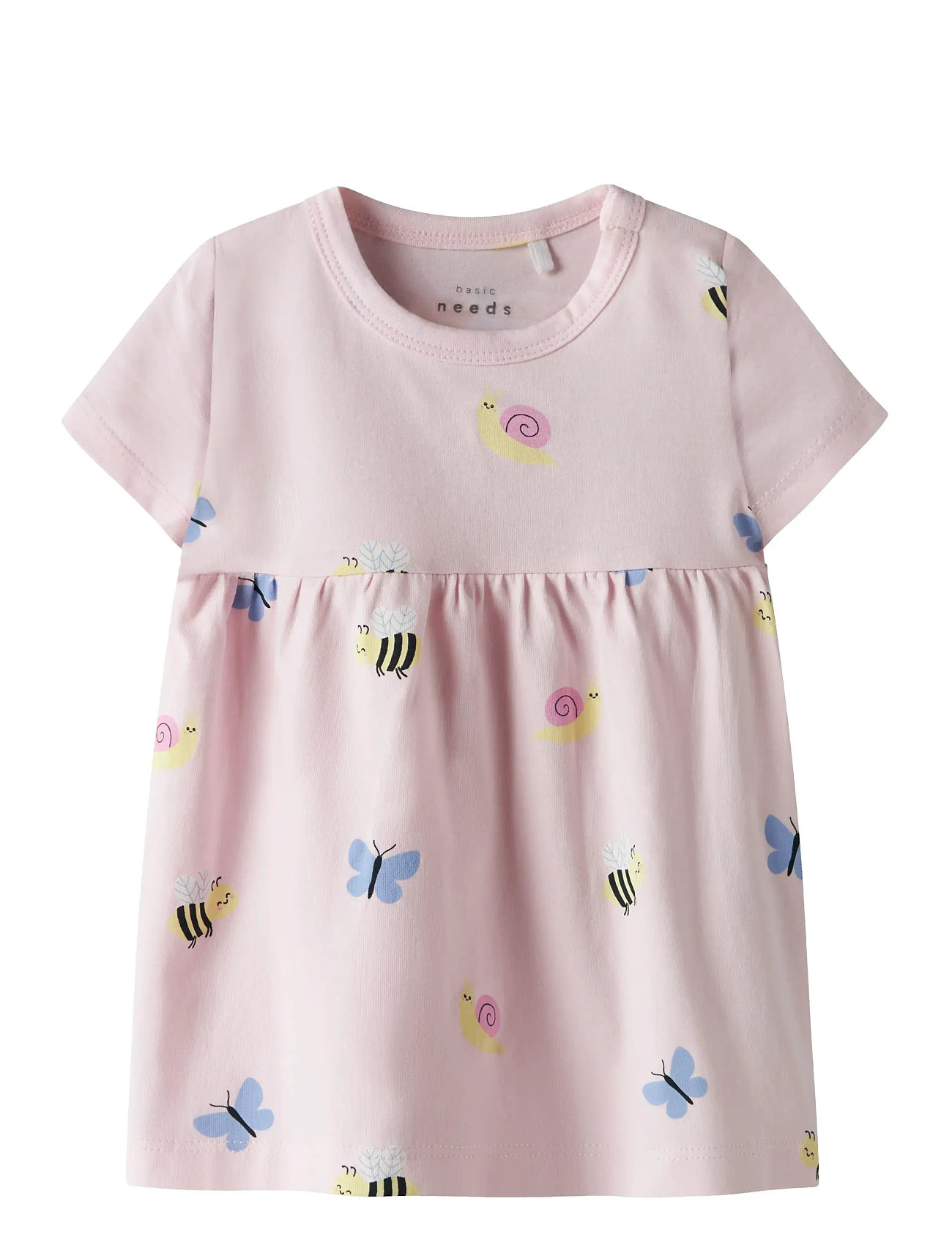 NAME IT Nbfvandora Ss Kleid Box Pink - 50 - Kinder