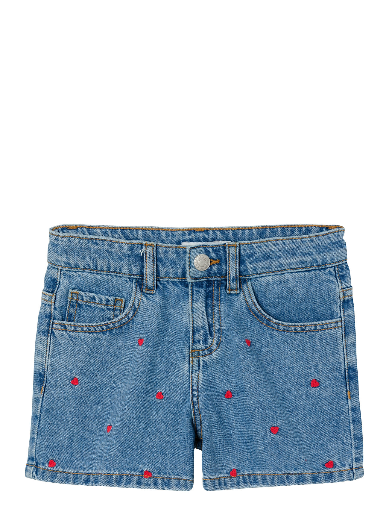 NAME IT Nkfbella Reg Dnm Shorts 3674-Be Noos Blau - 164 - Kinder