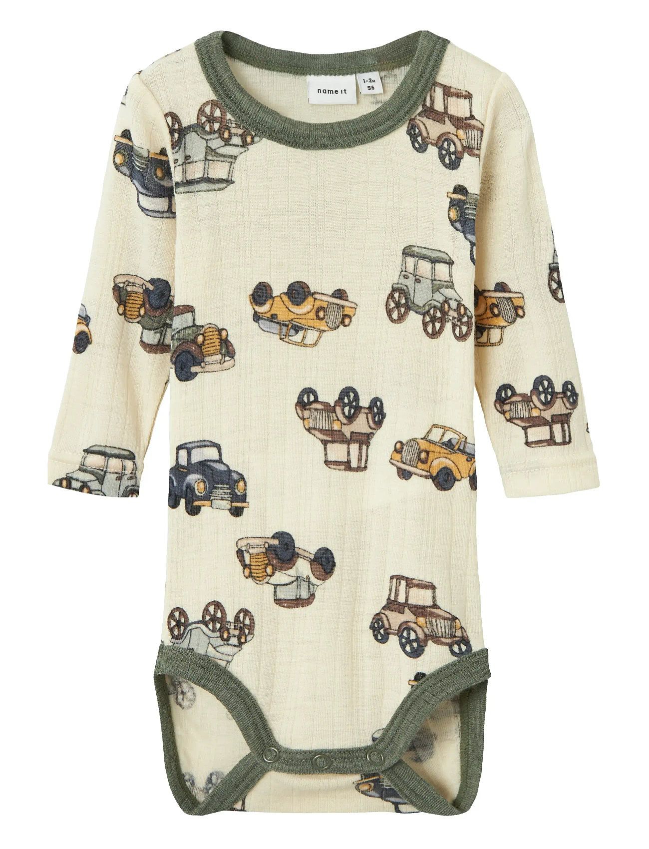 Nbmwang Wool Needle Ls Body Noos Cream Name It