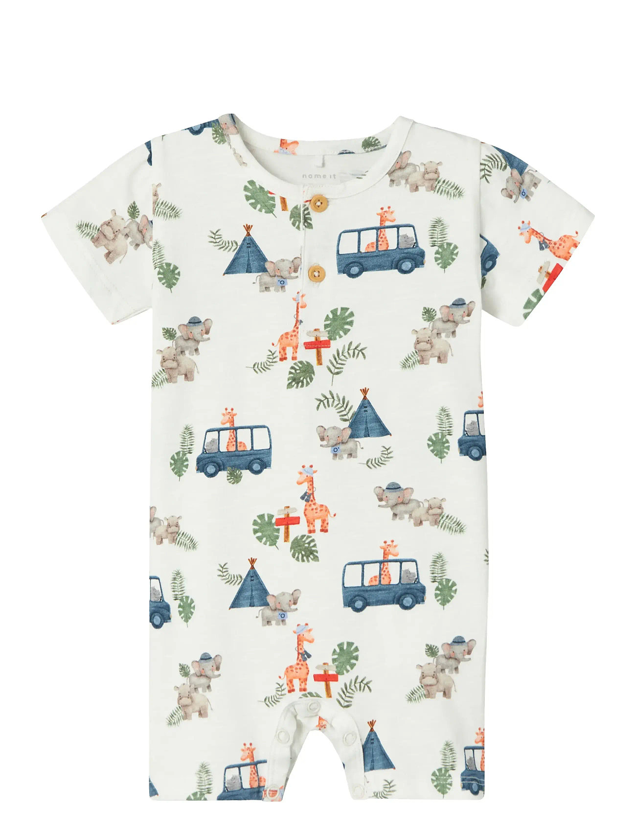 Nbmhobin Ss Sunsuit Patterned Name It