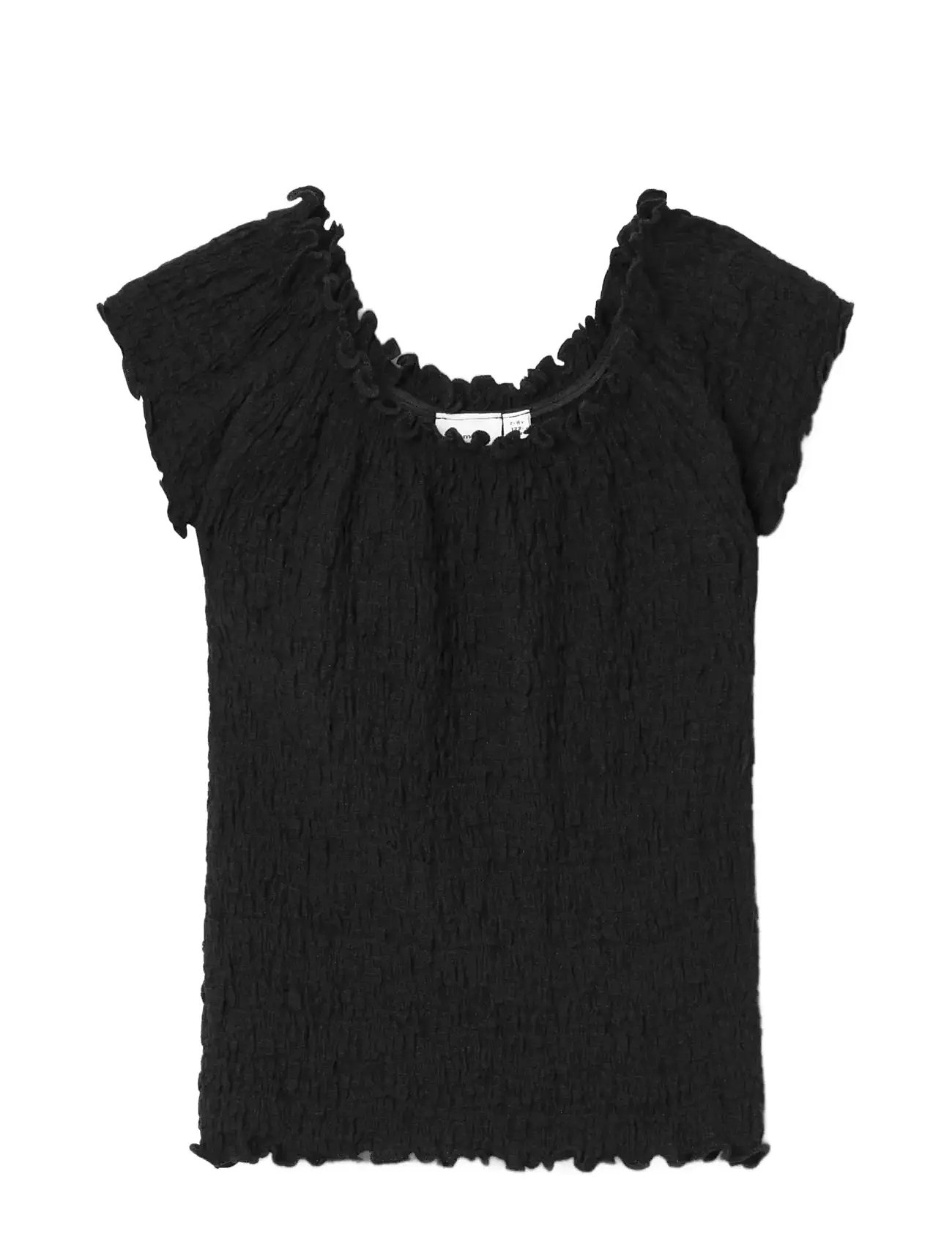 NAME IT Nkfhalisse Ss Oberteil Noos Schwarz - 122-128 - Kinder