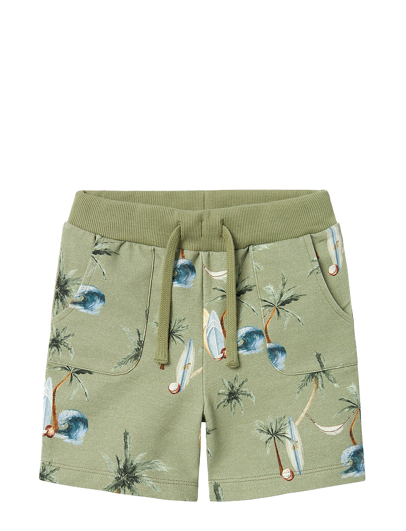 Nmmhermod Sweat Long Shorts Unb Green Name It