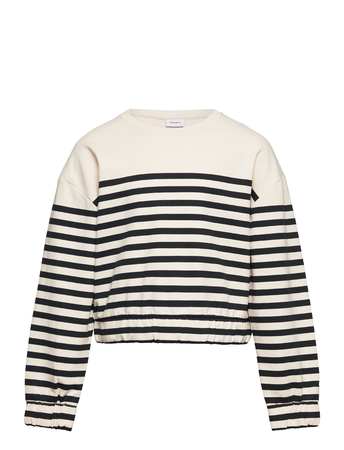 Nkfrimanja Ls Short Loose Sweat Bru White Name It