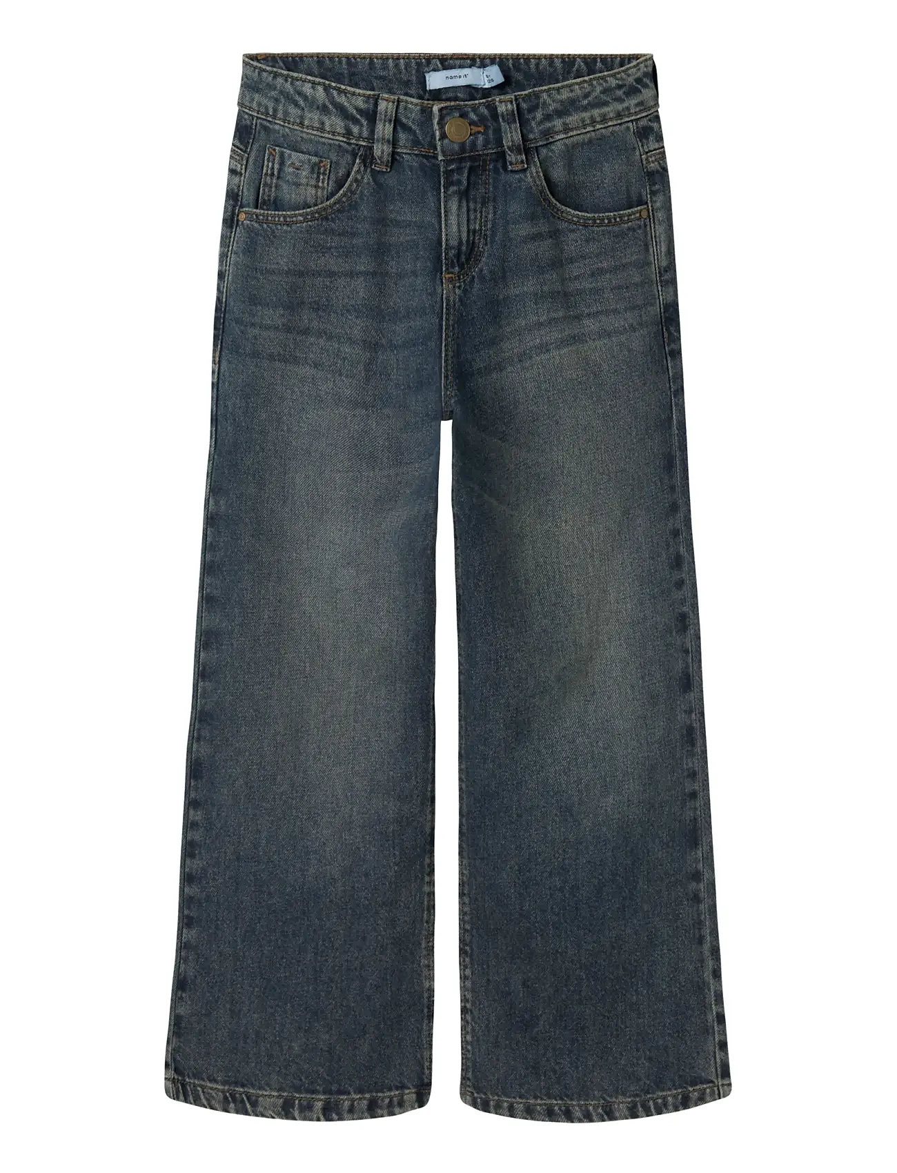 NAME IT Nkfrose Wide Jeans 5529-Be Noos Blau - 152 - Kinder
