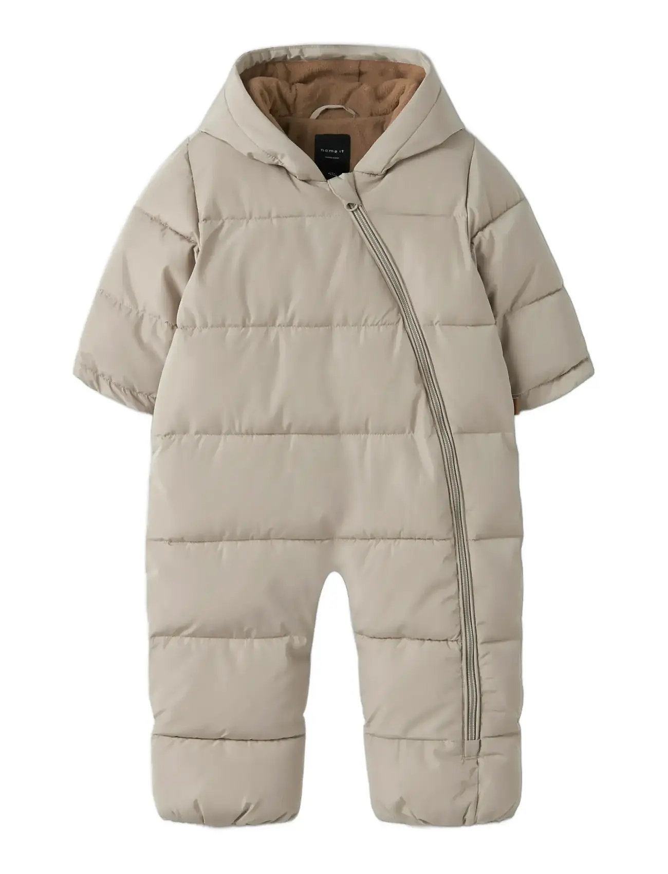 NAME IT Nbnmedow03 Anzug Solid Fo Beige - 74-80 - Kinder