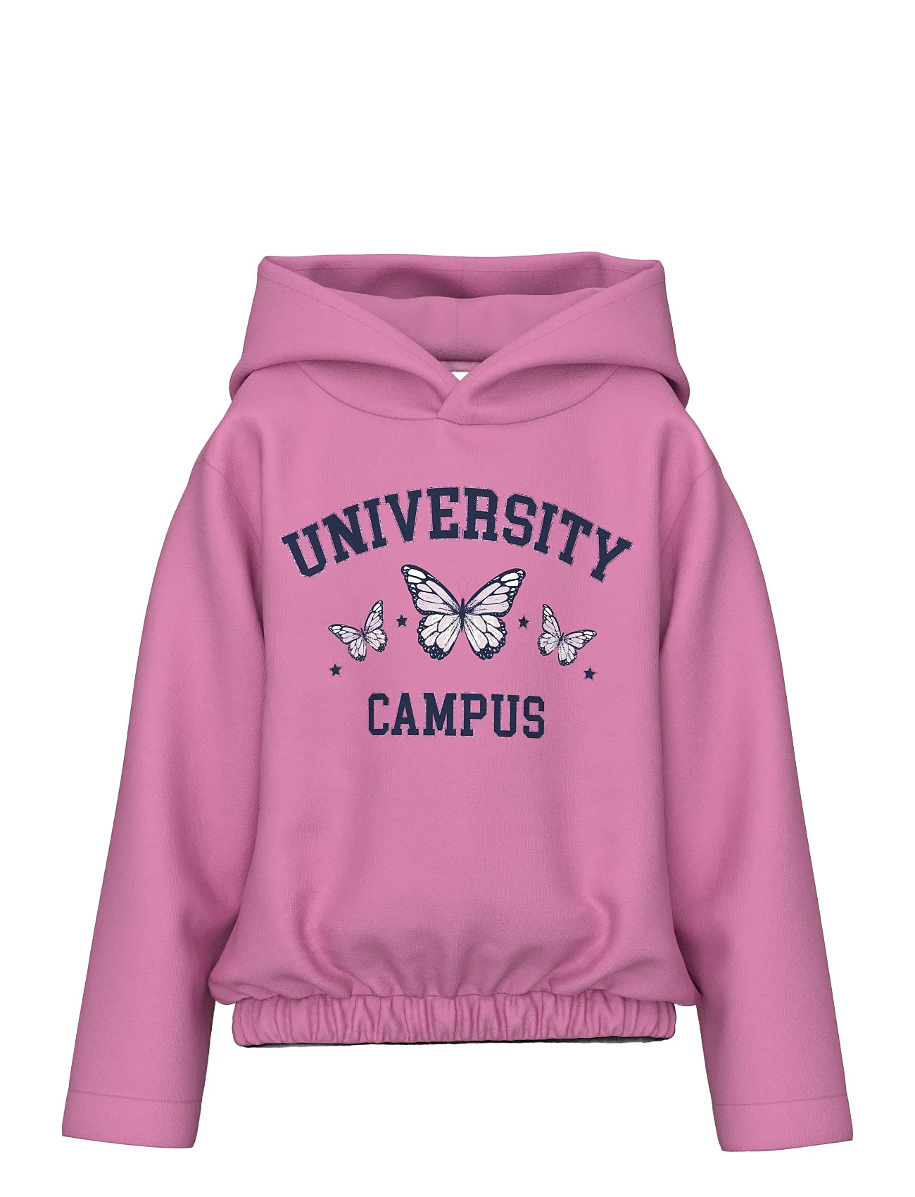 Nkfolanja Ls Short Loose Swe Wh Bru Pb Pink Name It