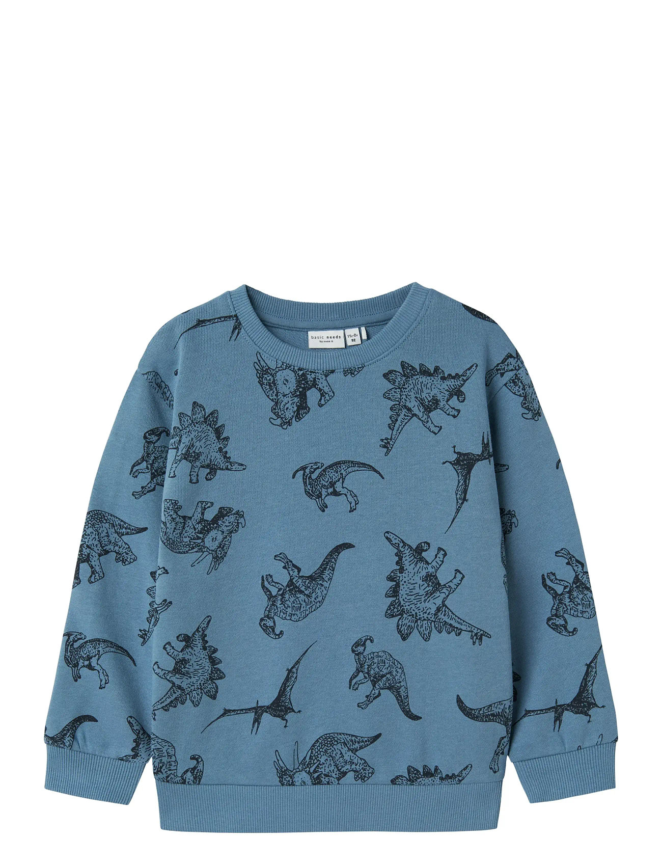 Nmmvifelix Ls Loose Sweat Unb Blue Name It 170488