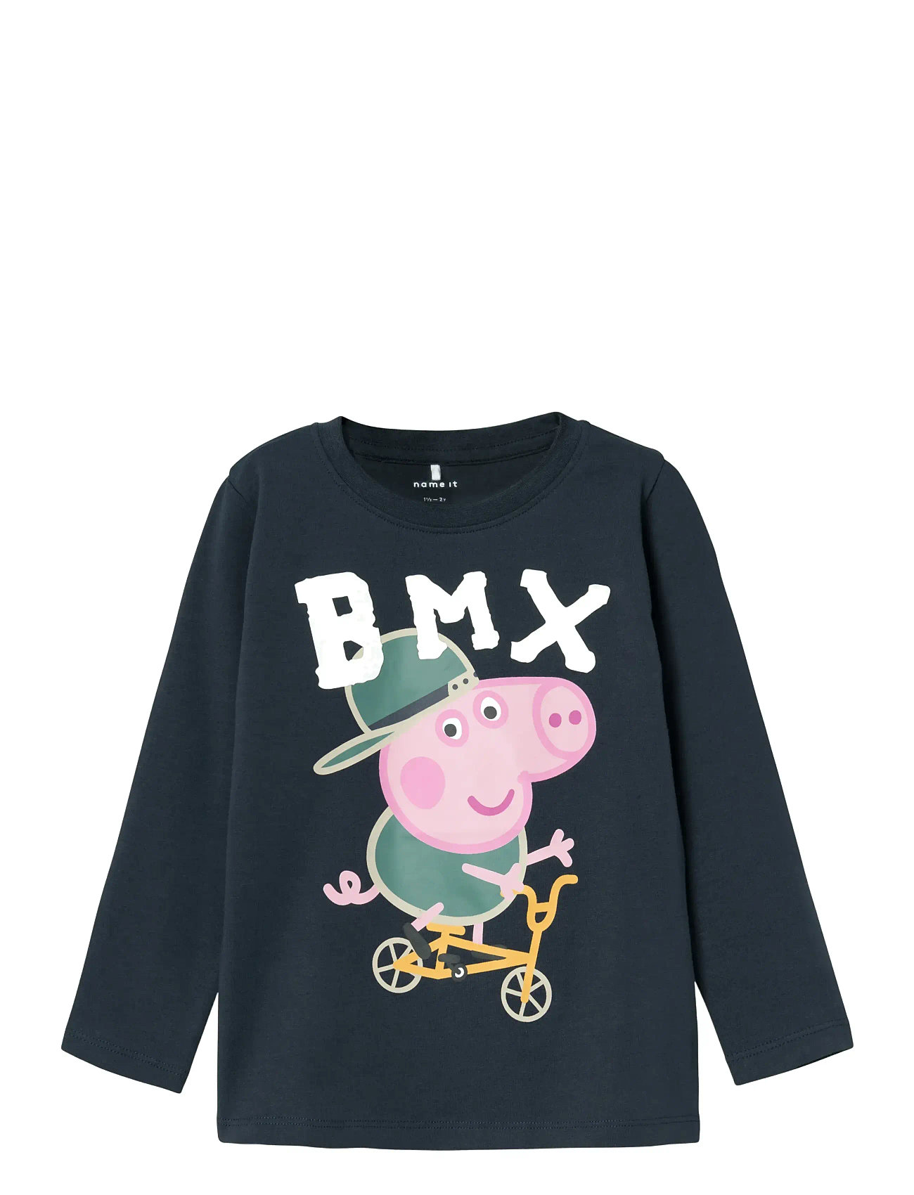 Nmmjonin Peppapig Ls Top Cplg Navy Name It
