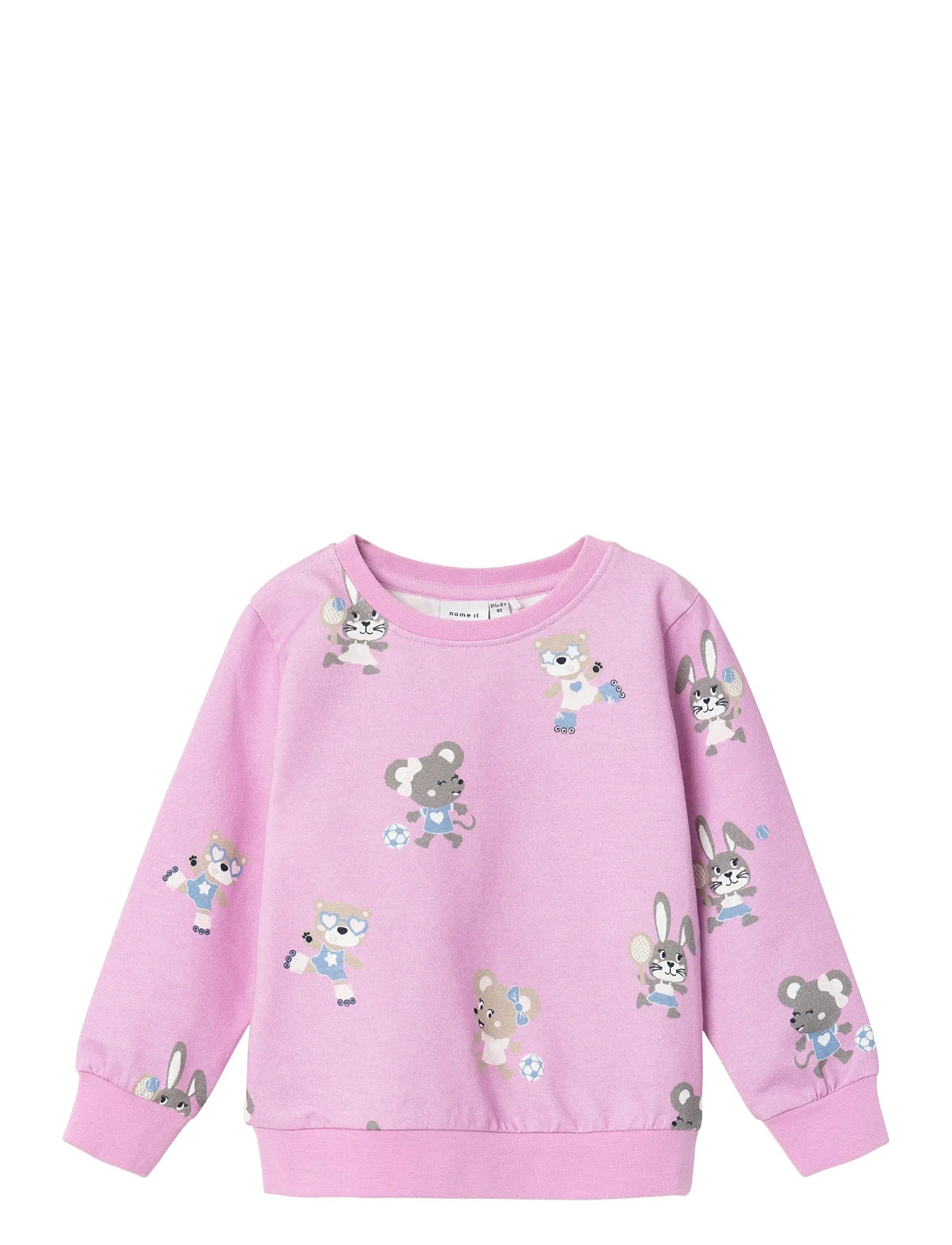 Nmfkrymmel Sweat Unb Pink Name It