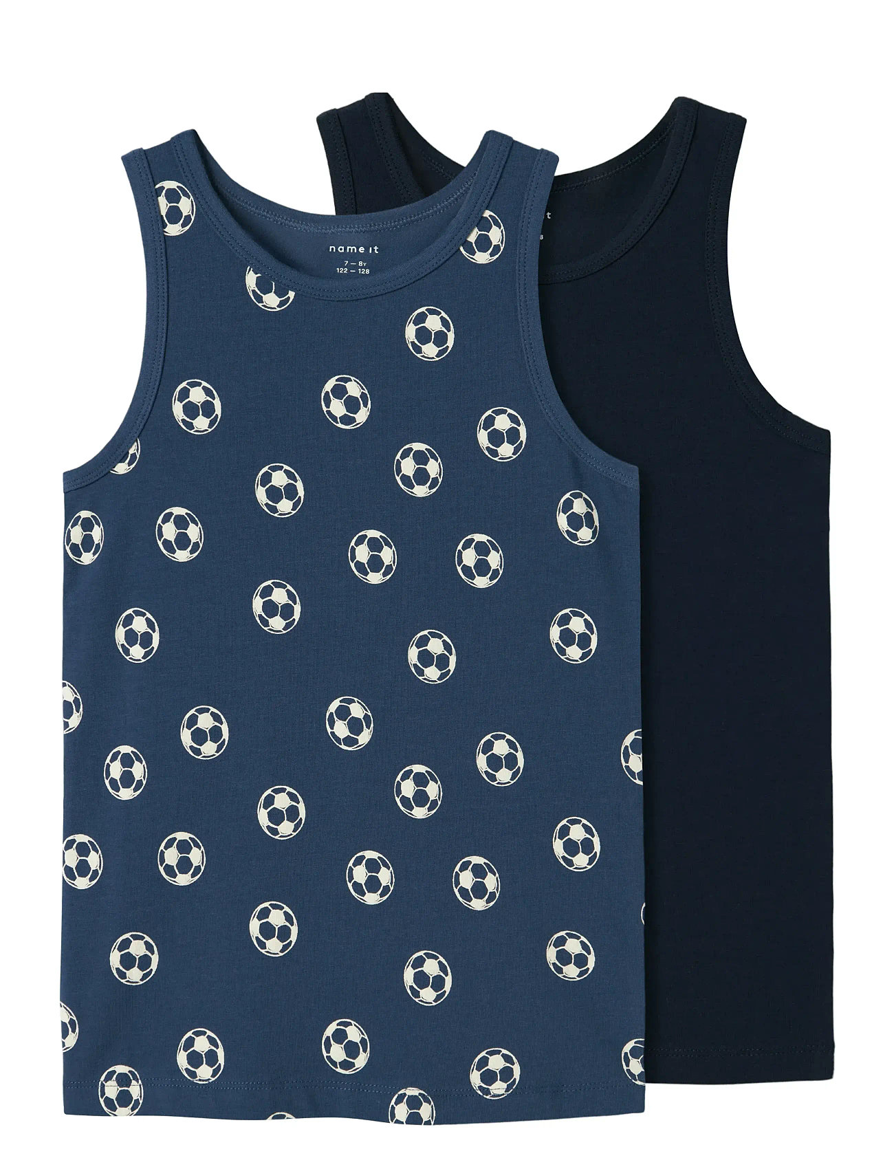 Nkmtank Top 2P Dark Denim Football Noos Navy Name It