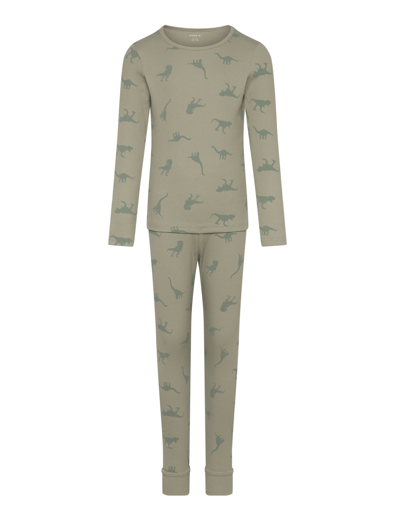 Nmmnightset Agave Green Dino Rib Noos Green Name It