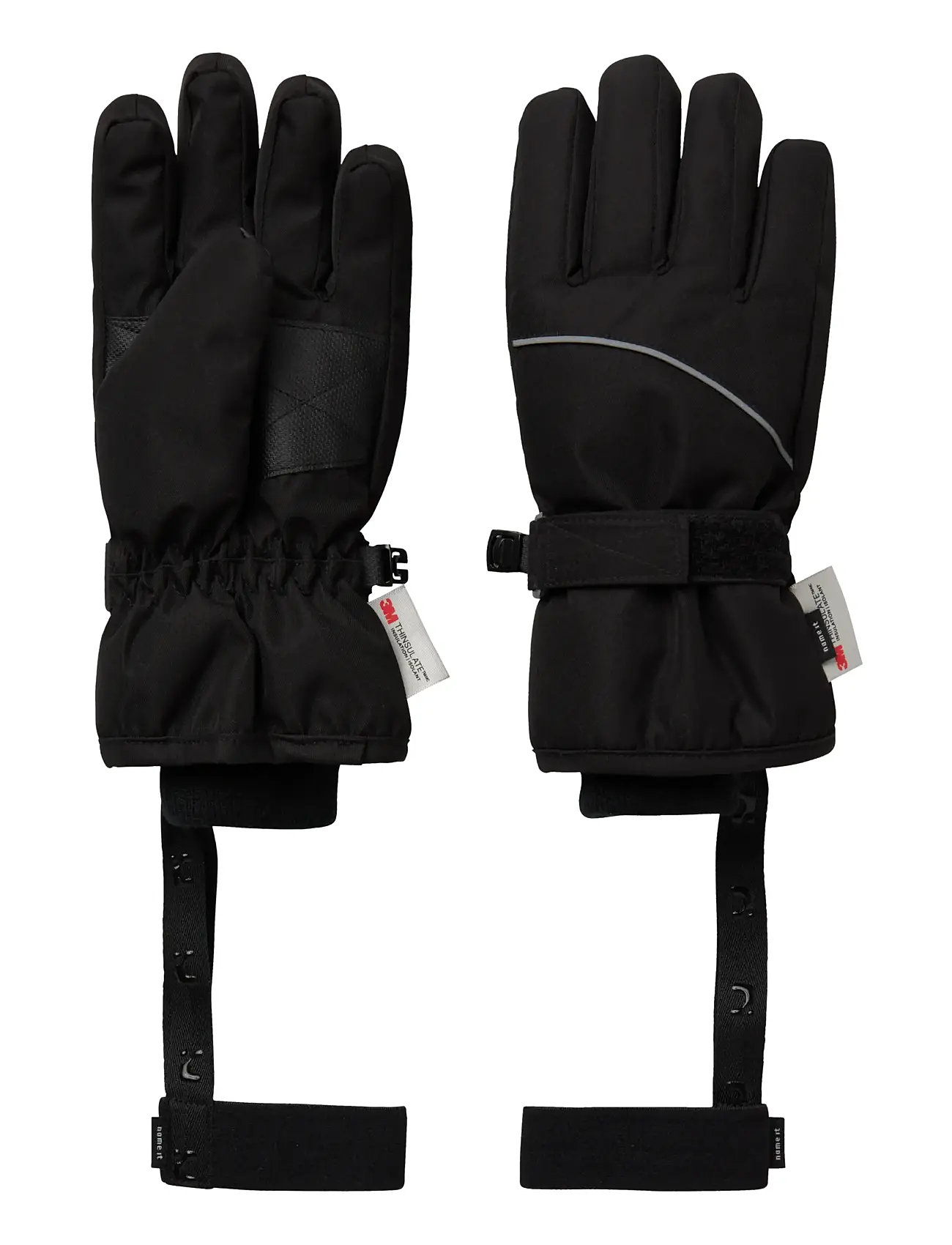 NAME IT Nknslope10 Handschuhe Ski Edition Fo Noos Schwarz - 5 - Kinder