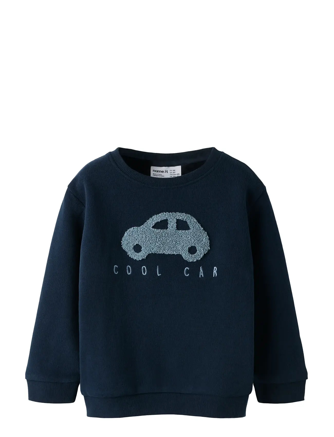 NAME IT Nmmobear Nreg Sweat Unb Noos Navy - 122-128 - Kinder