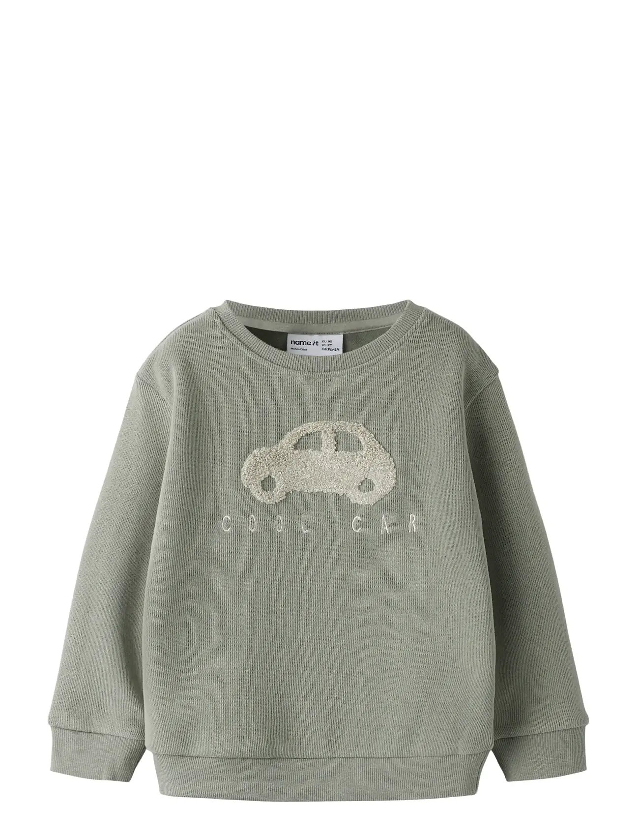 NAME IT Nmmobear Nreg Sweat Unb Noos Beige - 122-128 - Kinder