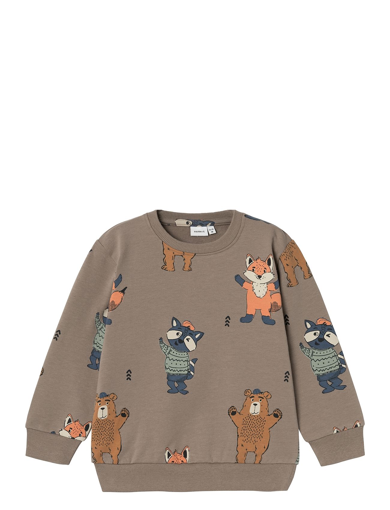 Nmmolander Nreg Light Sweat Bru Brown Name It