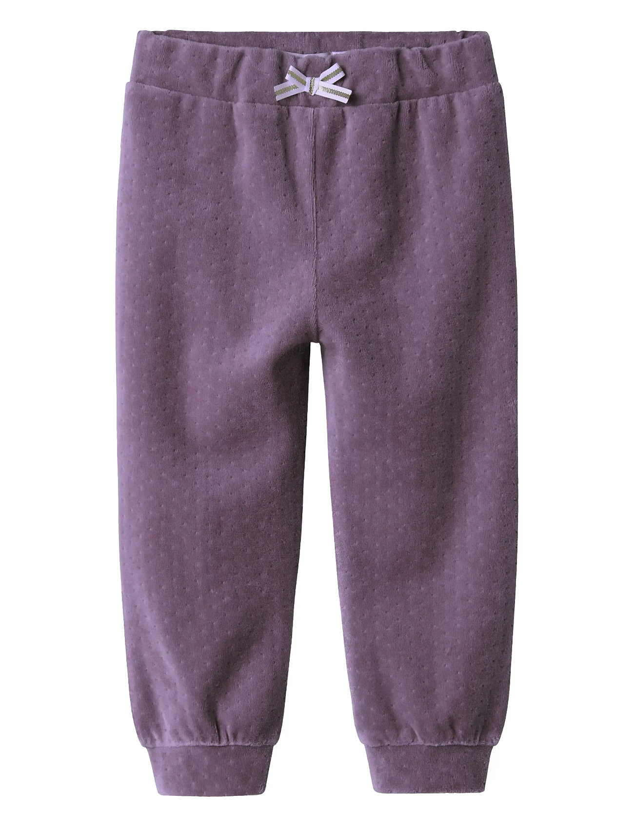 Nmfnew Nreg Vel Pant Purple Name It