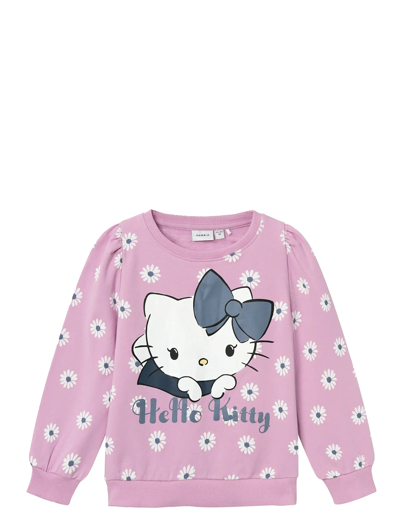 Nmfanna Hellokitty Sweat Bru Vde Pink Name It