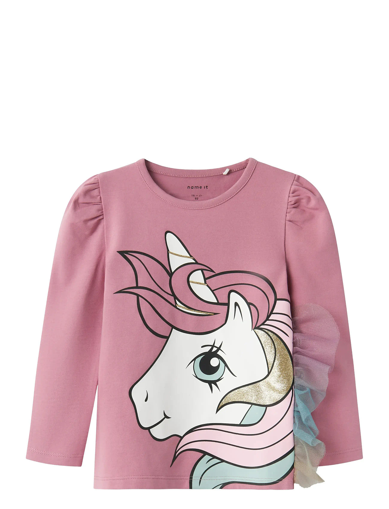 Nmfsille Mlp Ls Top Cplg Pink Name It