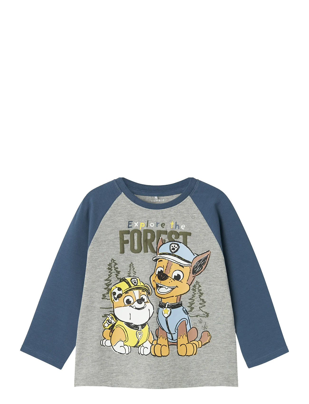 Nmmsente Pawpatrol Ls Nreg Top Cplg Grey Name It