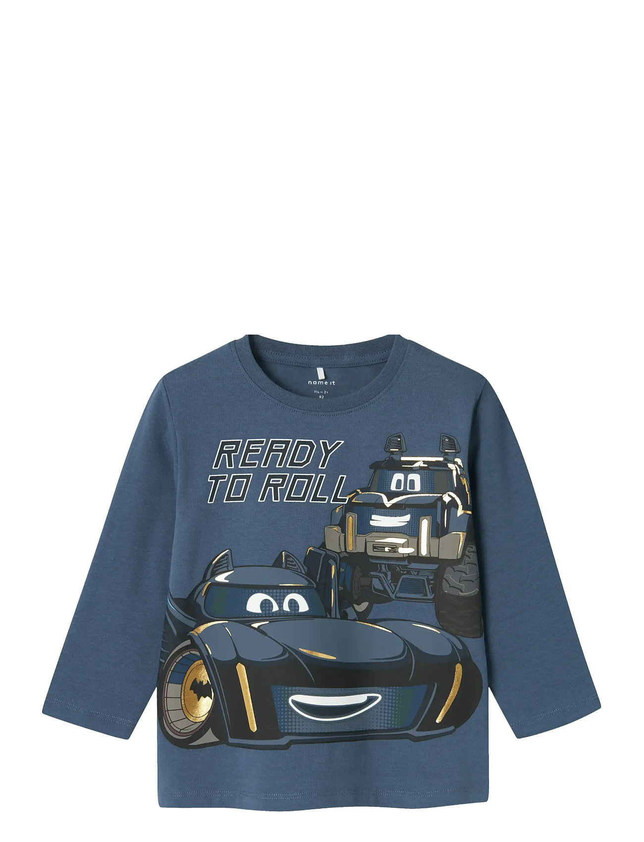 Nmmsikke Batwheels Ls Nreg Top Wab Blue Name It